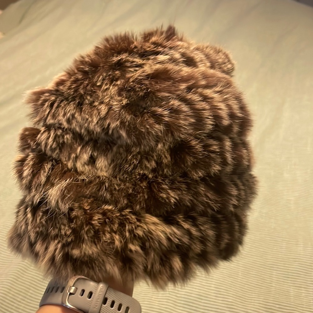 Fur beanie